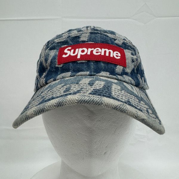 Supreme/シュプリーム【22SS】Fat Tip Jacquard Denim Camp Cap