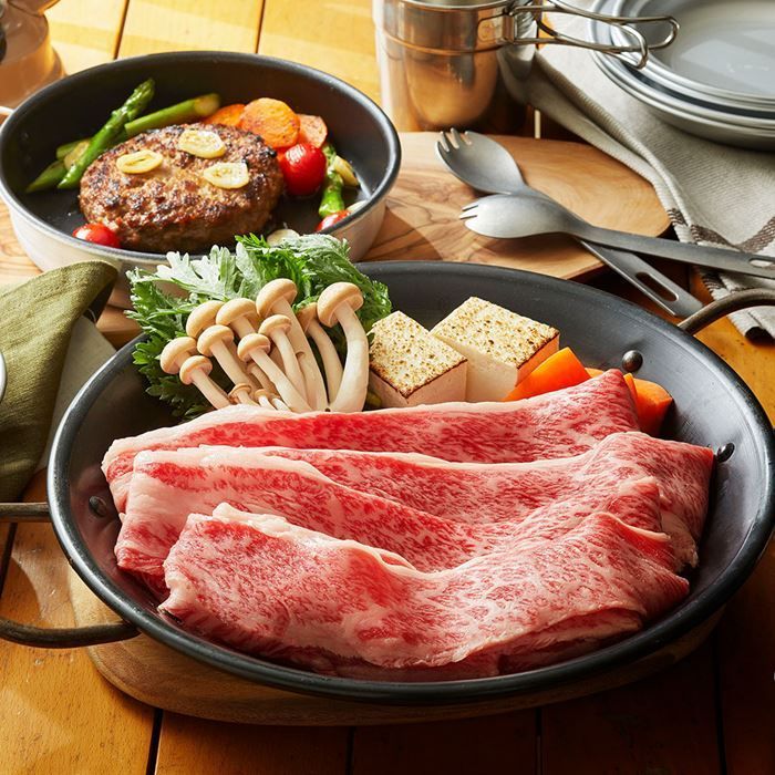 バラ厶　300＆245　 3個セット 三重 松阪牛&ハンバーグ2種セット (牛バラ400g ハンバーグ各2個) 牛肉