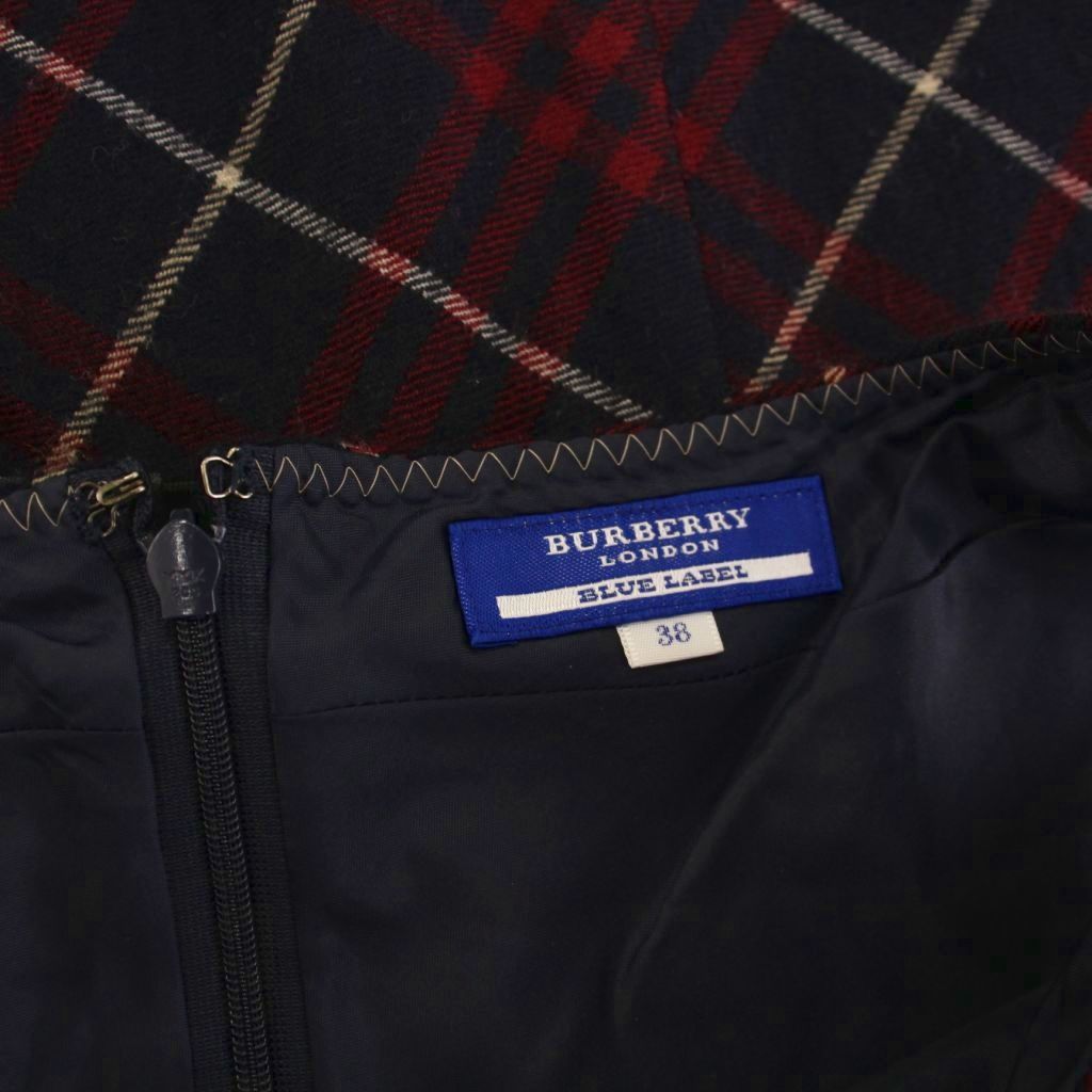 バーバリーブルーレーベル BURBERRY BLUE LABEL ワンピース ひざ丈