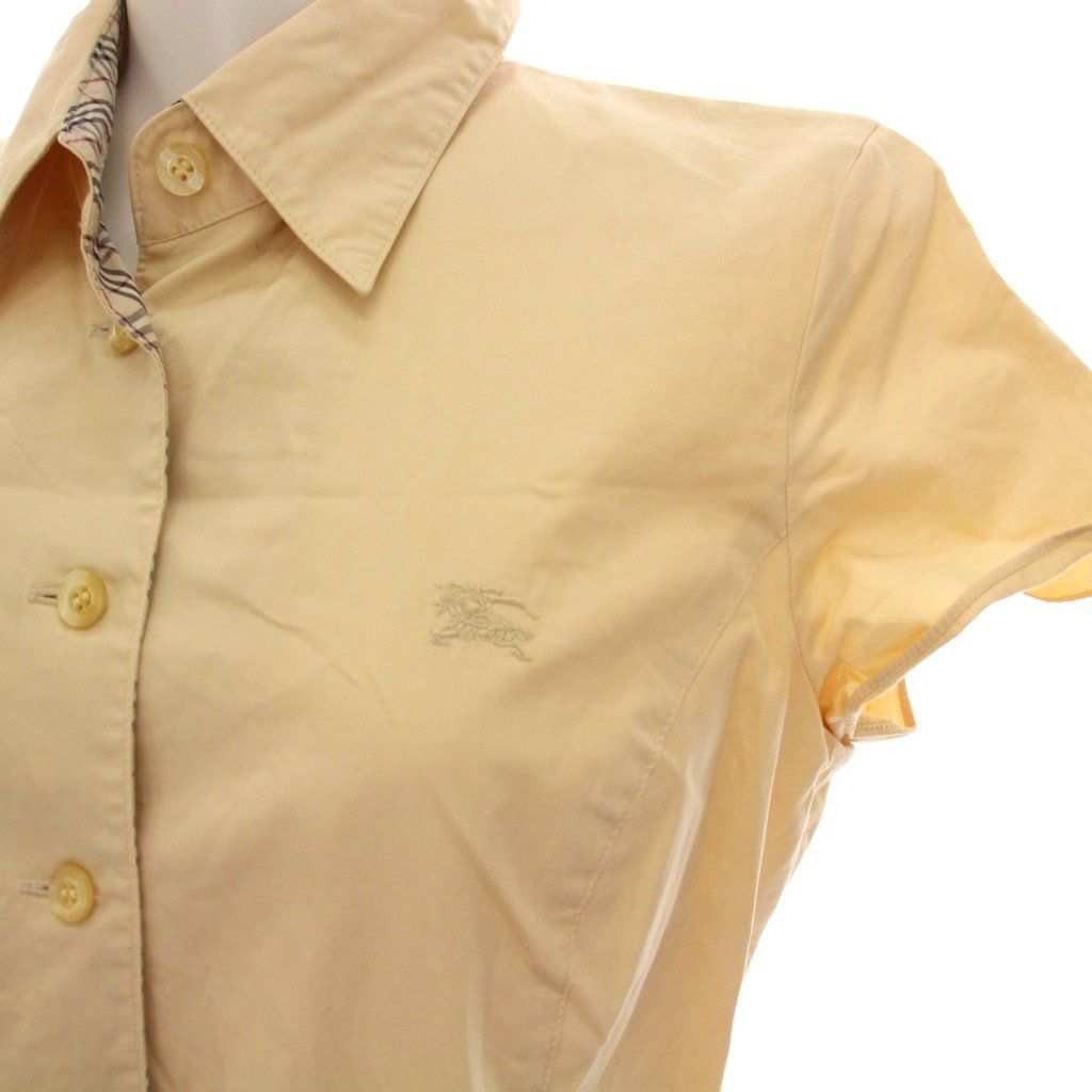 バーバリーブルーレーベル BURBERRY BLUE LABEL シャツワンピース ひざ