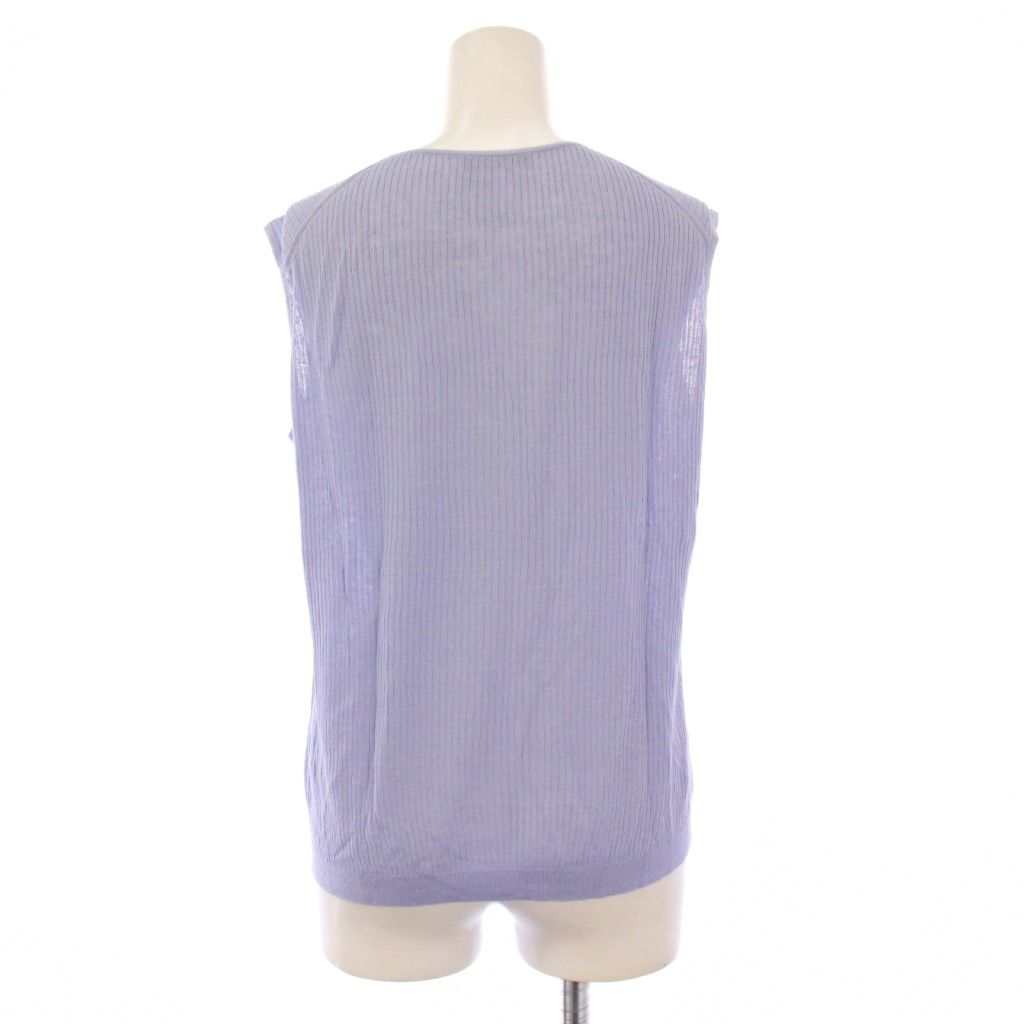 美品 セオリーリュクス アンサンブル ニット リブ 長袖 毛100% L pr14092073-1.jpg