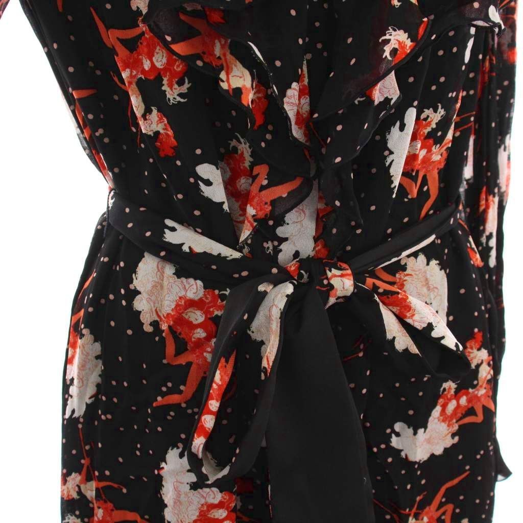 ダイアンフォンファステンバーグ DIANE von FURSTENBERG クレープ ミニ