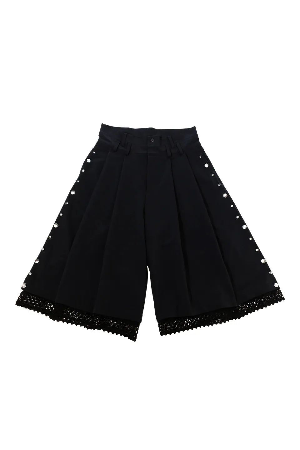 KARMAN｜DOUBLE BELT STUDS SHORTS