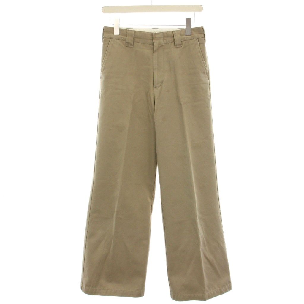 <未使用品>HYKE ベージュ ワイドパンツ サイズ1 ハイク HYKE チノパンツ ワイドパンツ 1 ベージュ 172-13094 /HN