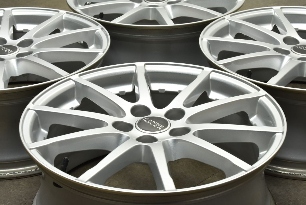 良好品 レンジローバー イヴォーク 17 in 7 J 45 PCD 108 4本セット ジャガー Eペイス 流用 ノーマル戻し スタッドレス用 交換用に