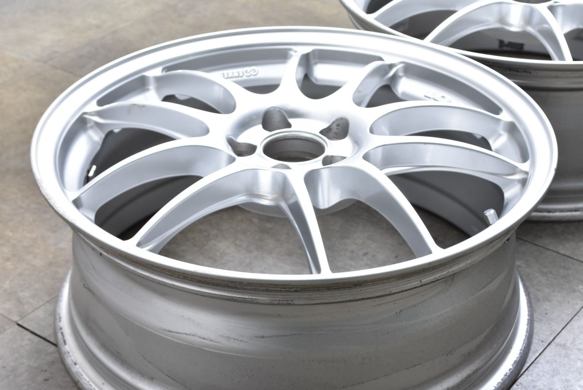ホイール ENKEI PF 01 18 in 7 J 48 PCD 100 2本 エンケイ レクサス CT 200 h プリウス ウィッシュ 86 BRZ インプレッサ XV レガシィ
