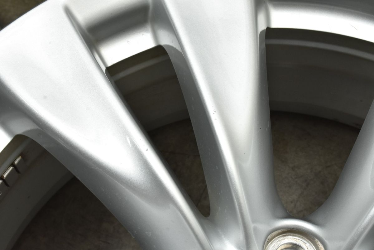  良好品 ニッサン Y 51 フーガ 18 in 8 J 43 PCD 114 3 4本セット シーマ スカイライン エルグランド エクストレイル 流用 18インチ ホイール