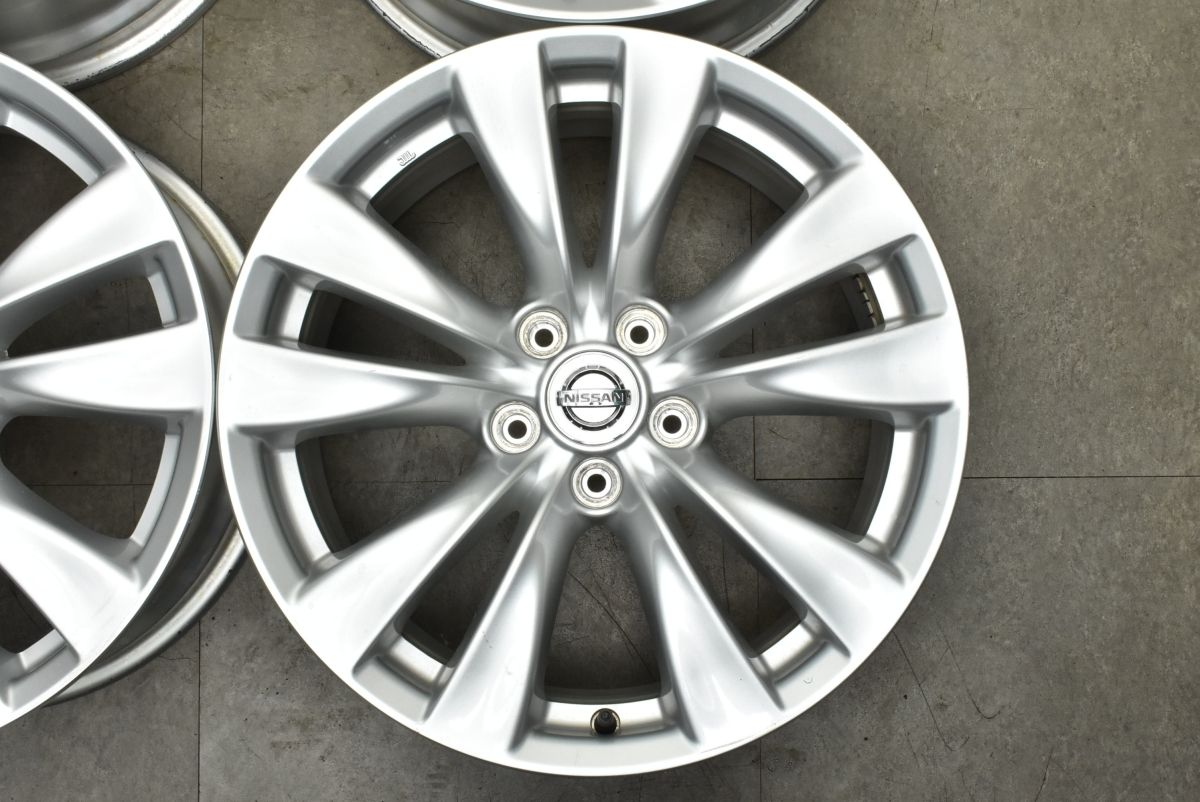 良好品】ニッサン Y51 フーガ 純正 18in 8J +43 PCD114.3 4本セット