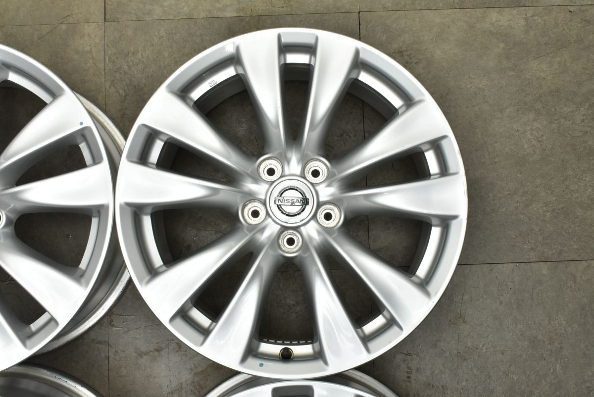 良好品】ニッサン Y51 フーガ 純正 18in 8J +43 PCD114.3 4本セット