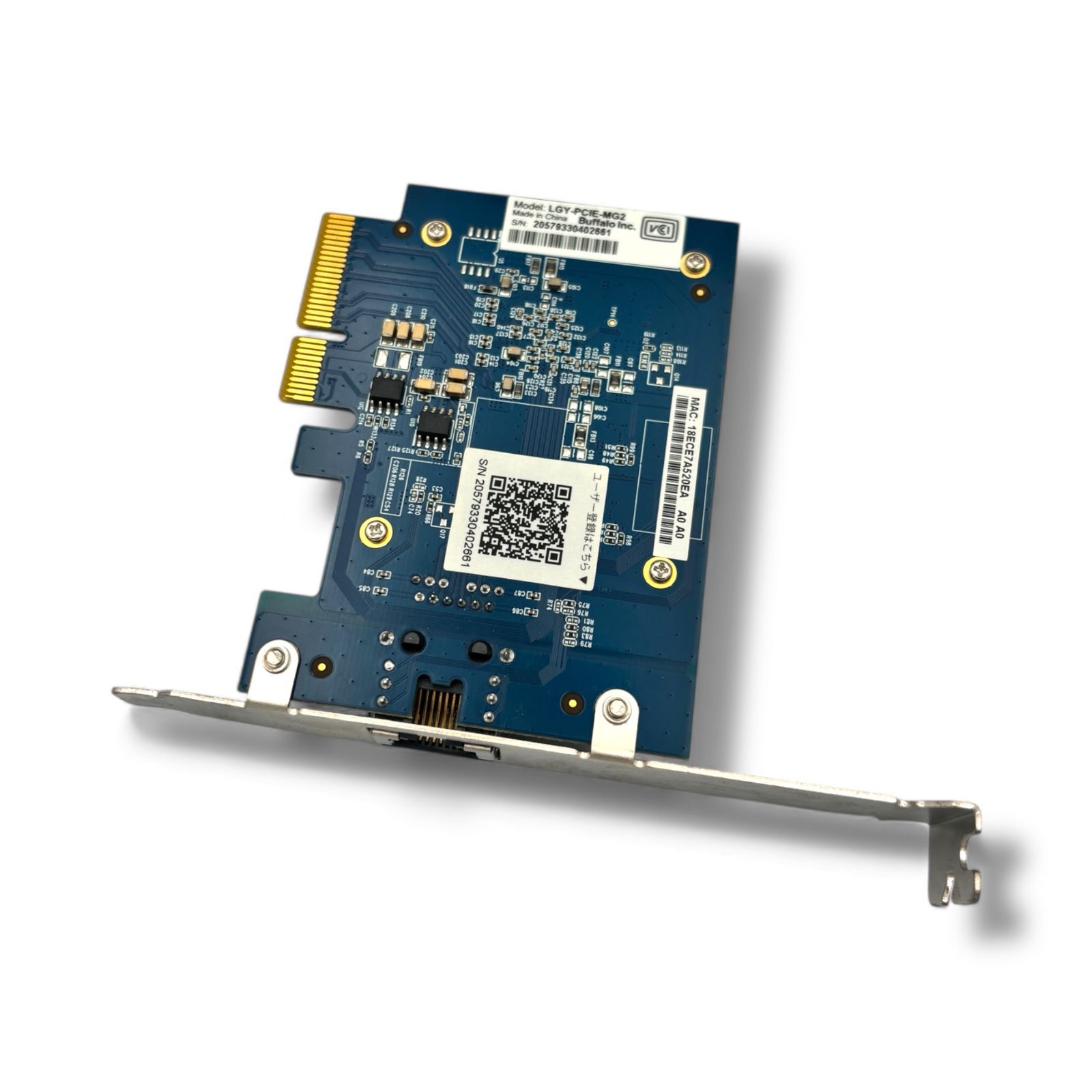 デスクトップPC バッファロー 10GbE対応PCI Expressバス用LANボード