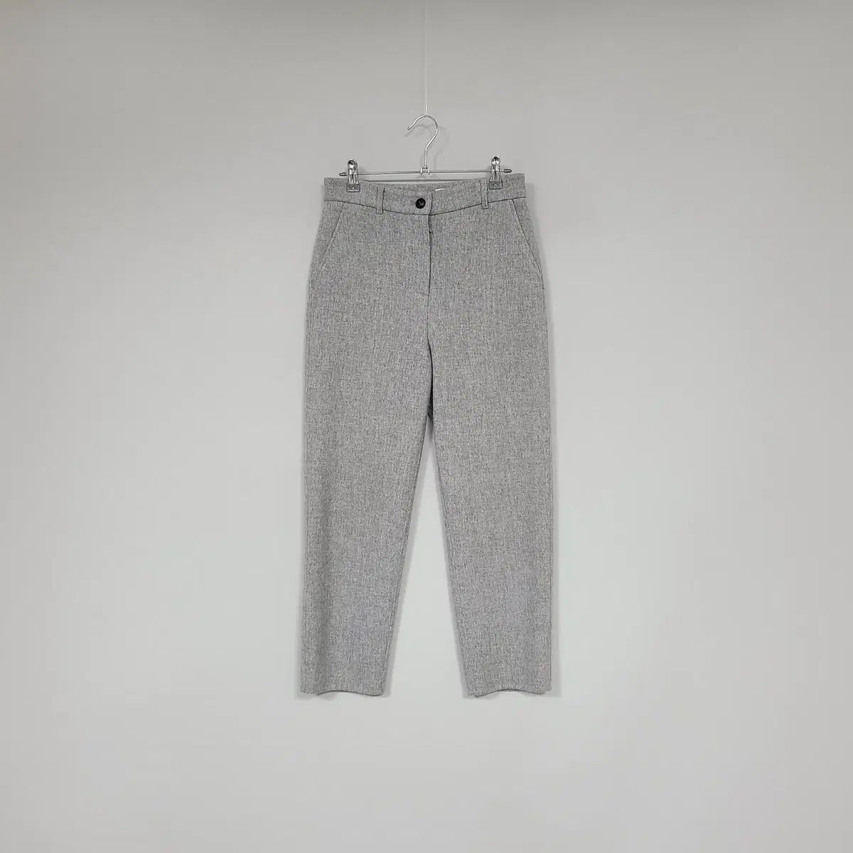 システム レディース ウール パンツ グレー 64