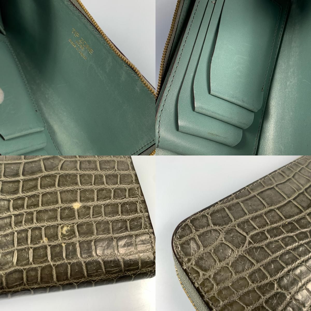  TIP ZONE ティップゾーンチップゾーン 長財布 グレー 124 その他 小物