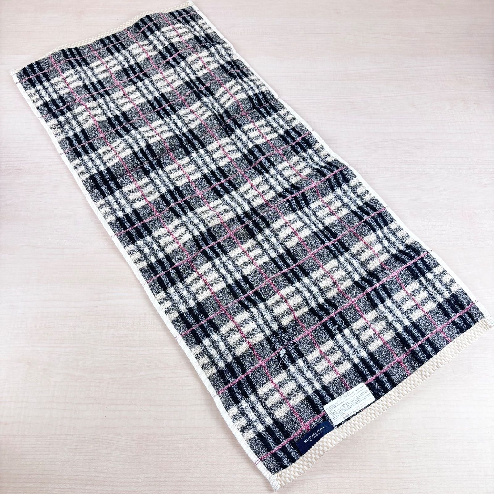 未使用品】BURBERRY 西川産業 タオルセット 綿100％ フェイスタオル
