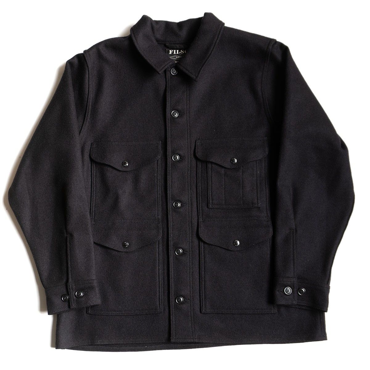 美品】FILSON【ダブルマッキーノ クルーザー ジャケット】XL ブラック