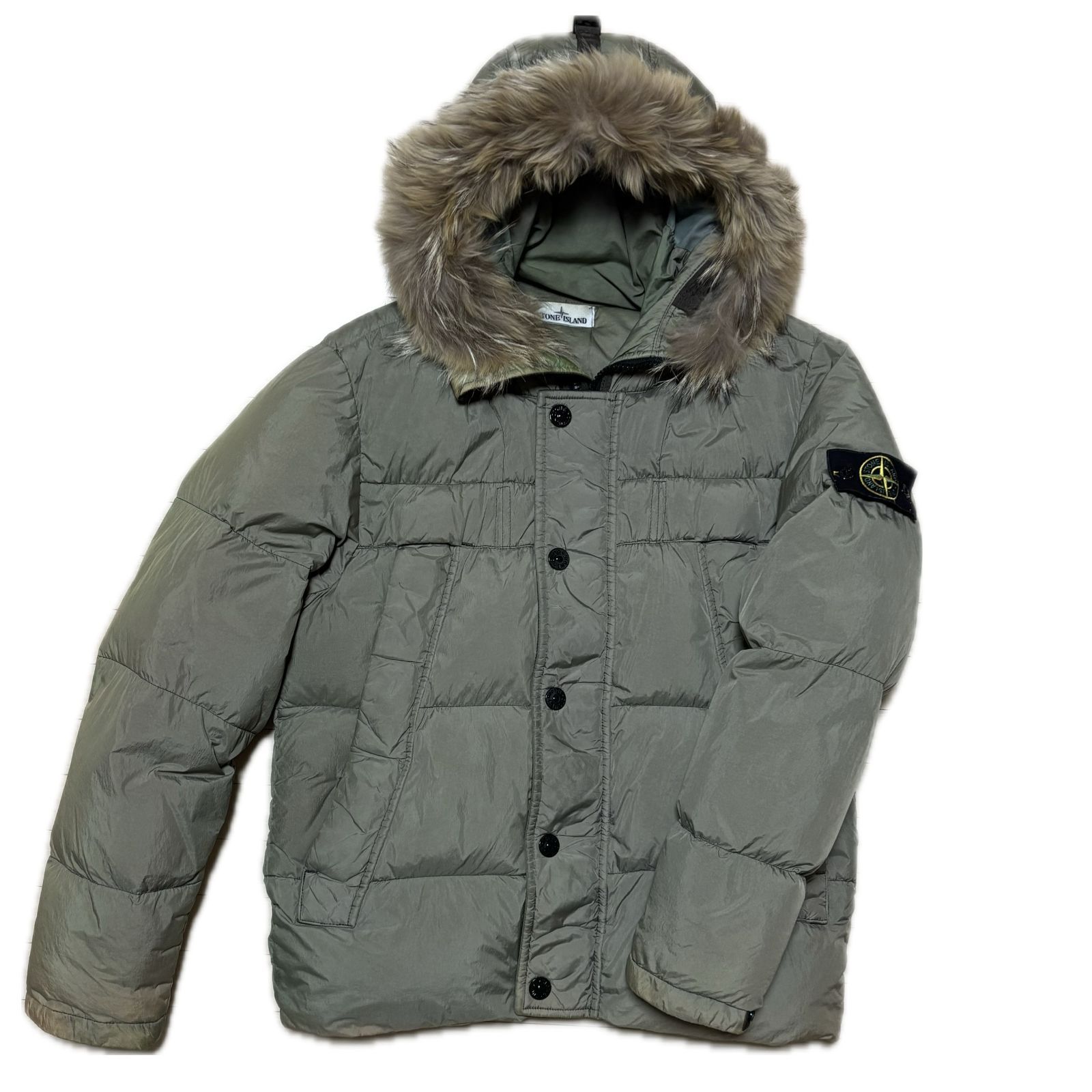 ストーンアイランド ガーメントダイ クリンクルレップス ダウン