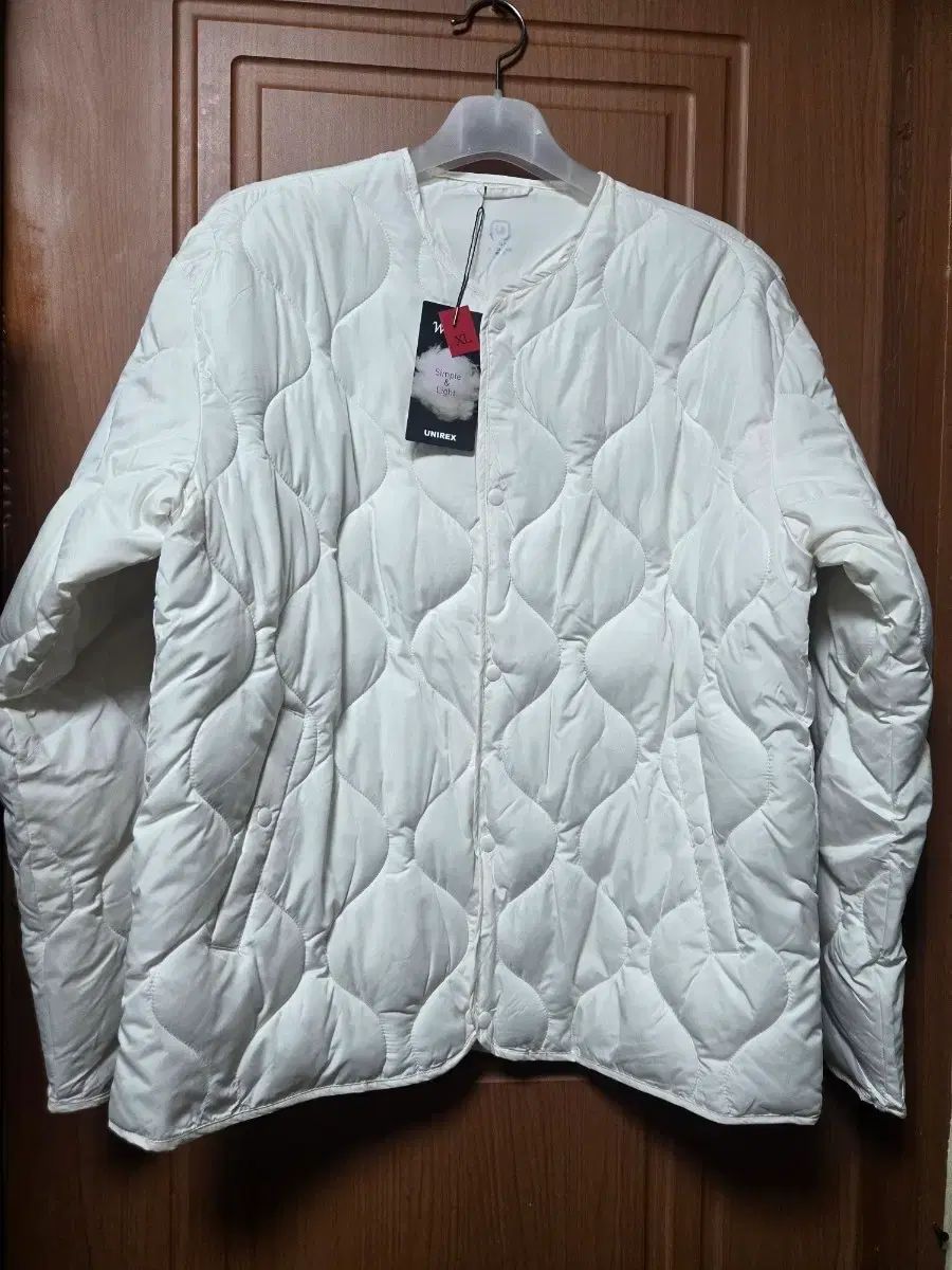 UNI-REX キルティング ジャケット アイボリー XL 新品