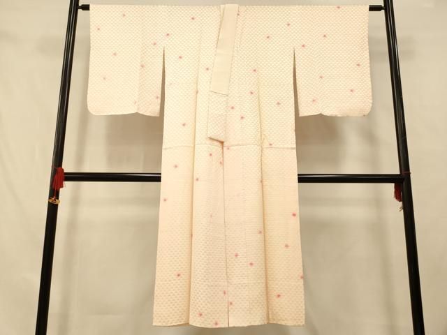 平和屋着物□長襦袢 袷 絞り 霰文 正絹 逸品 AABD6898fw - メルカリ