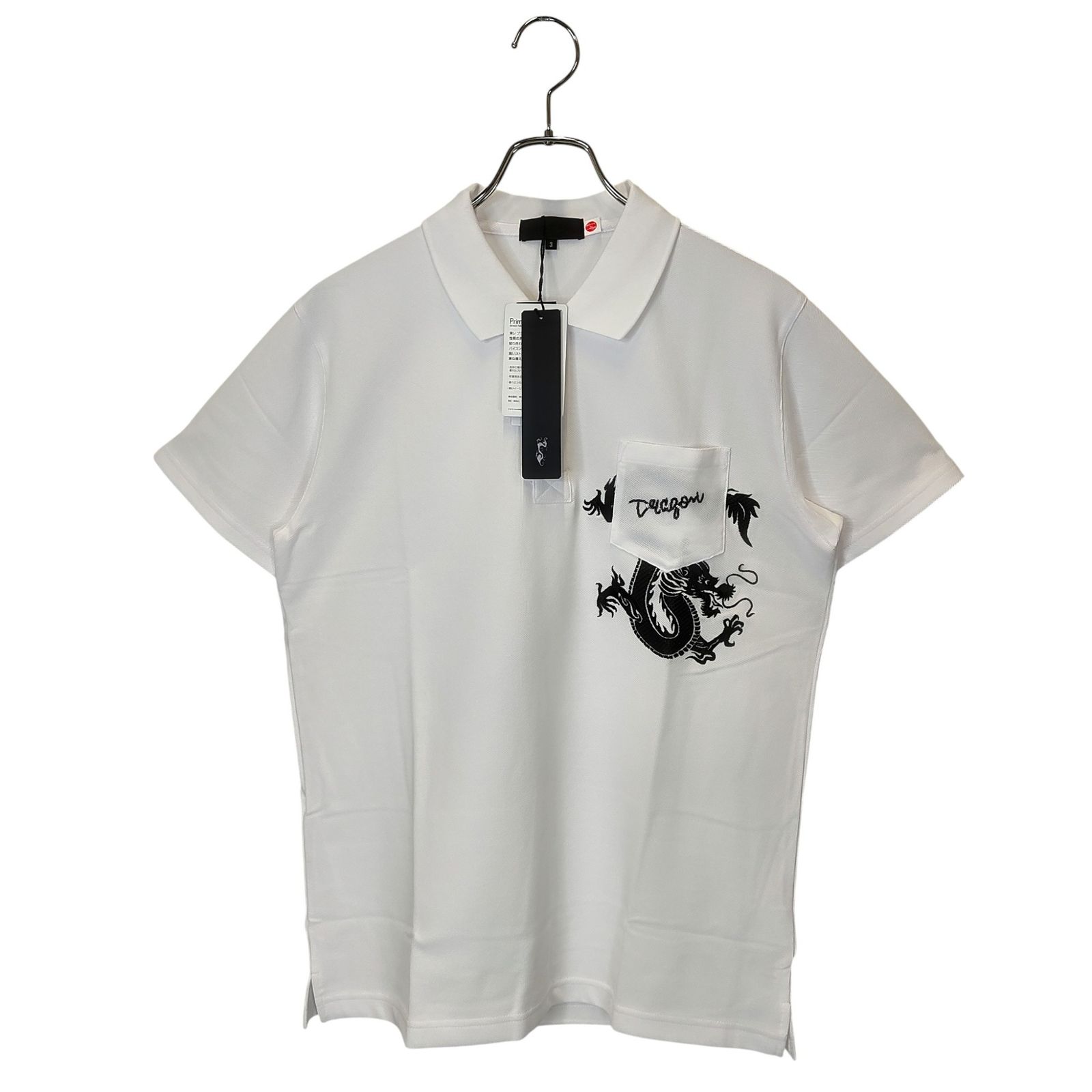 DANCE WITH DRAGON ダンスウィズドラゴン ゴルフ 半袖 ポロシャツ D1