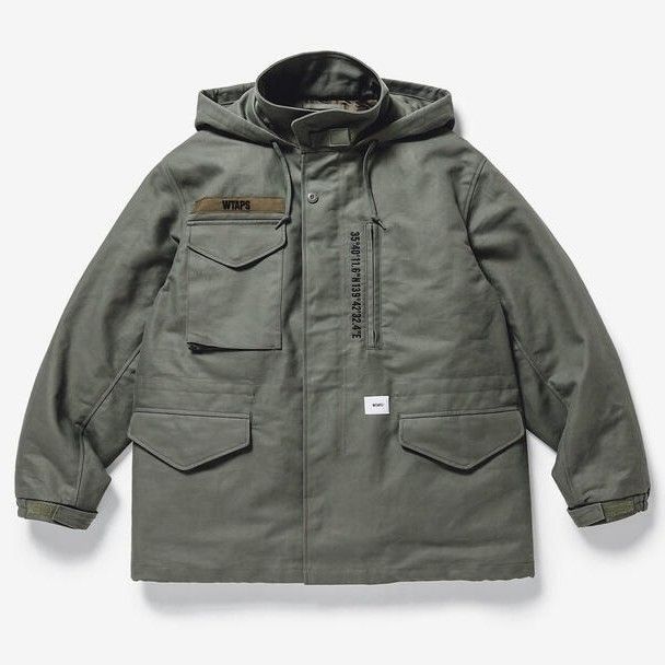 WTAPS｜ダブルタップス WSFM JACKET COTTON. TWILL ミリタリー 中綿