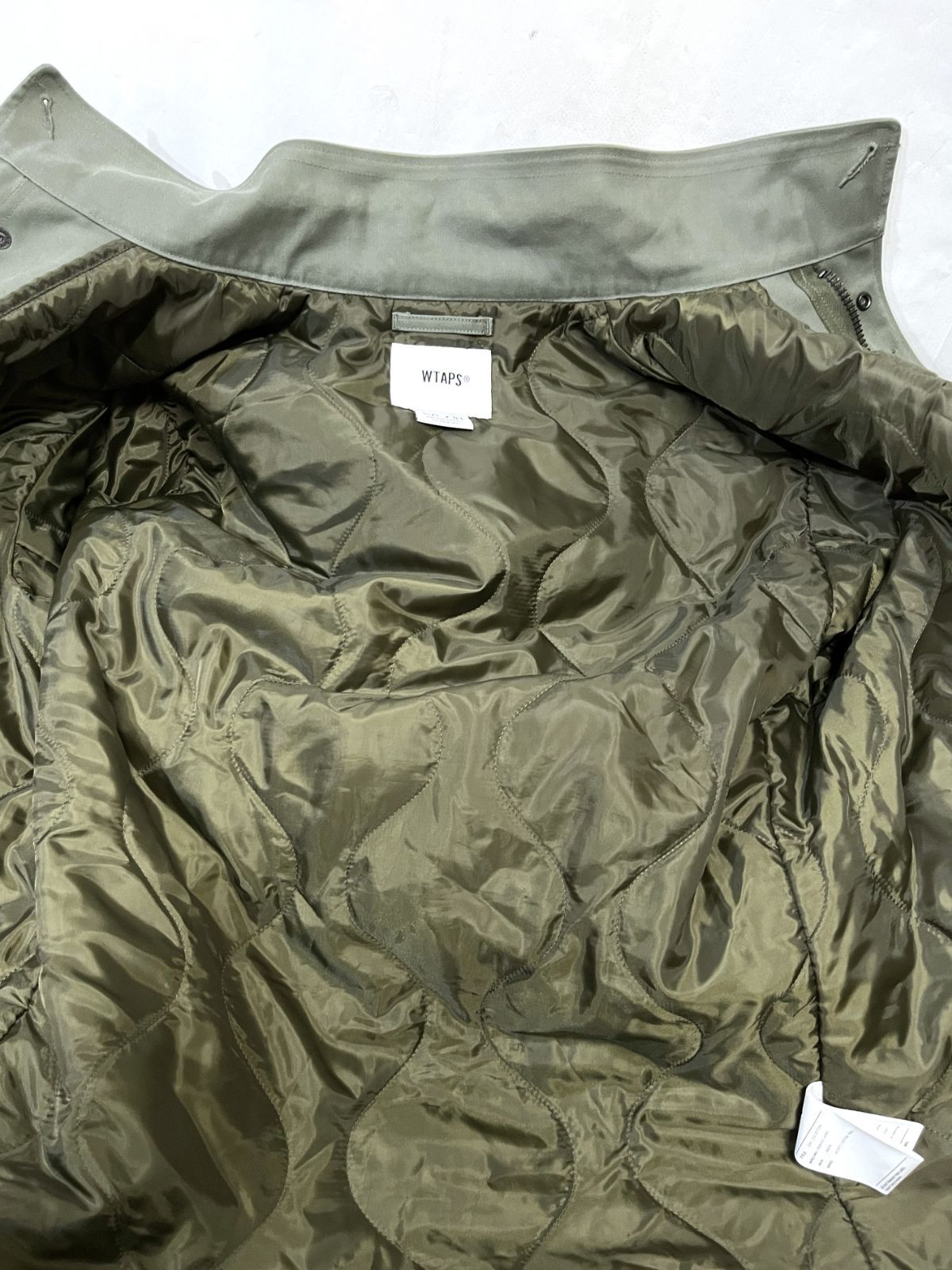 WTAPS｜ダブルタップス WSFM JACKET COTTON. TWILL ミリタリー 中綿