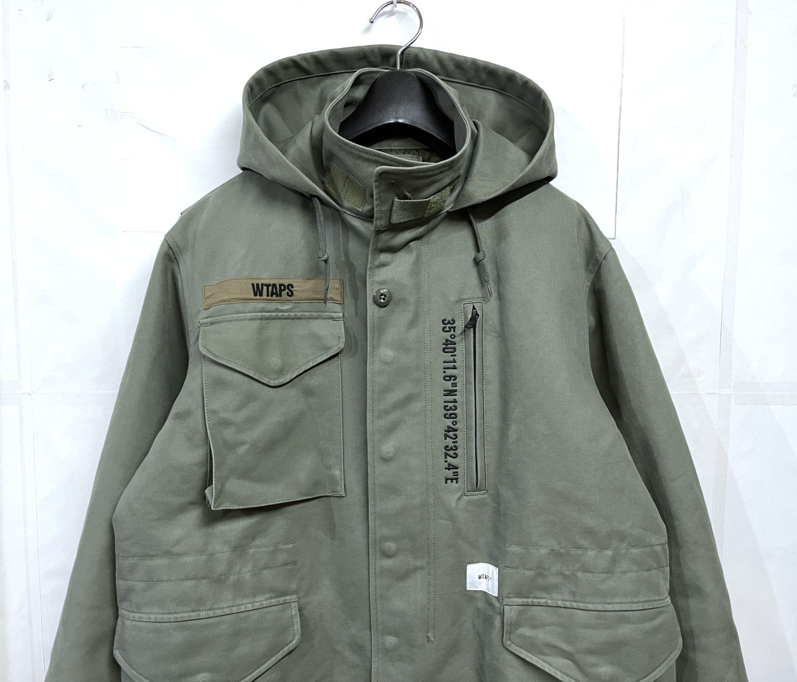 WTAPS｜ダブルタップス WSFM JACKET COTTON. TWILL ミリタリー 中綿