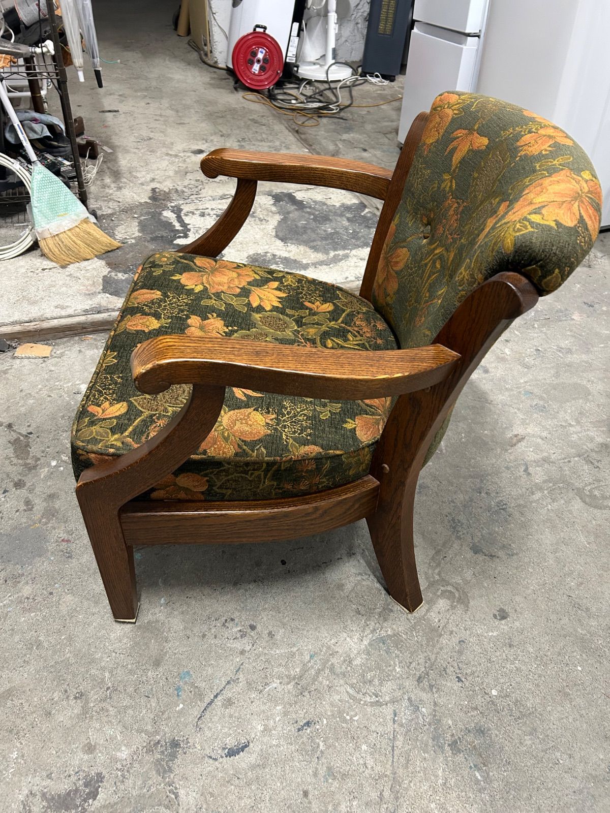 美品】三越家具ブルージュ クラシックヴィンテージアームチェア 1人