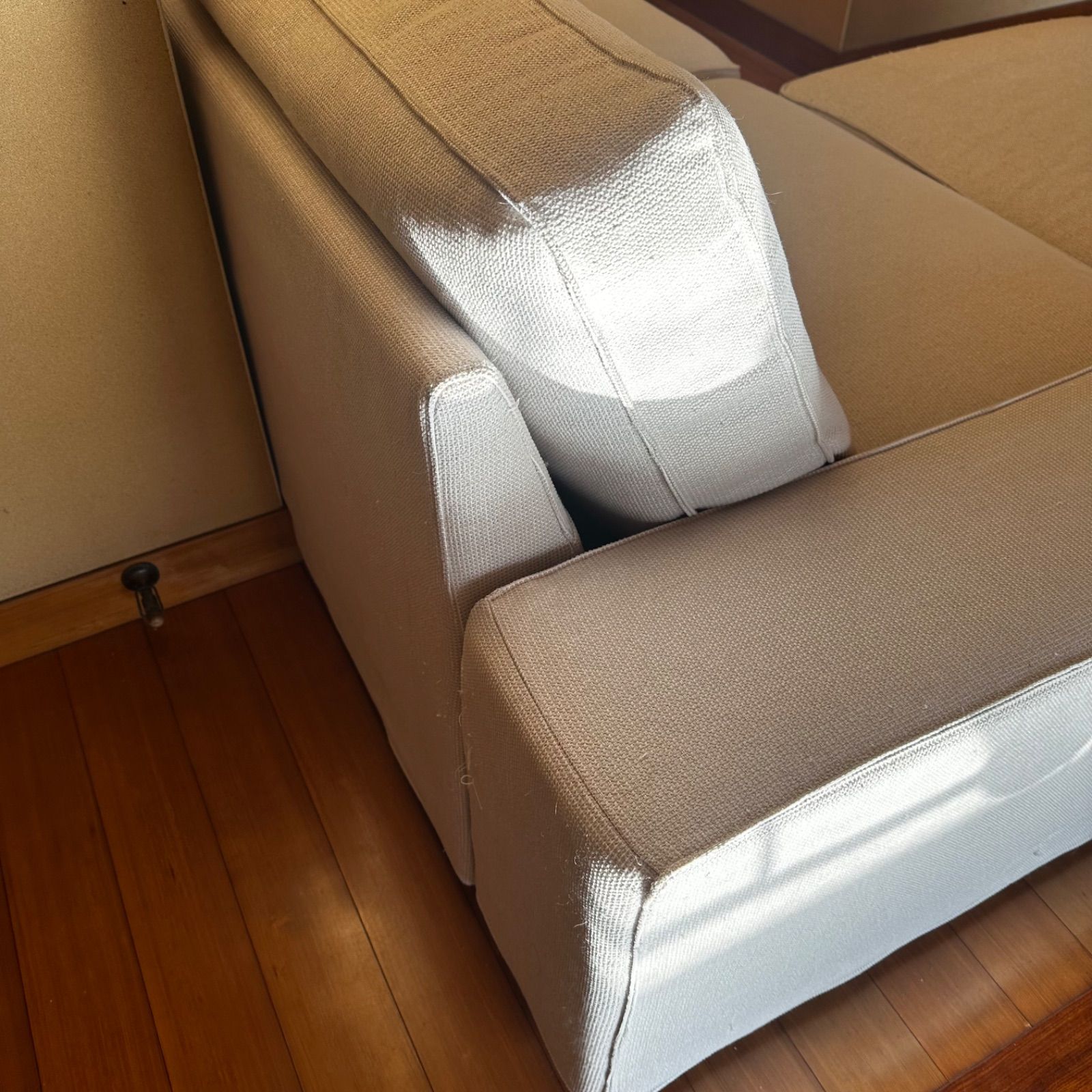 IKEA KIVIKシーヴィク3人掛けソファ オットマン - メルカリ