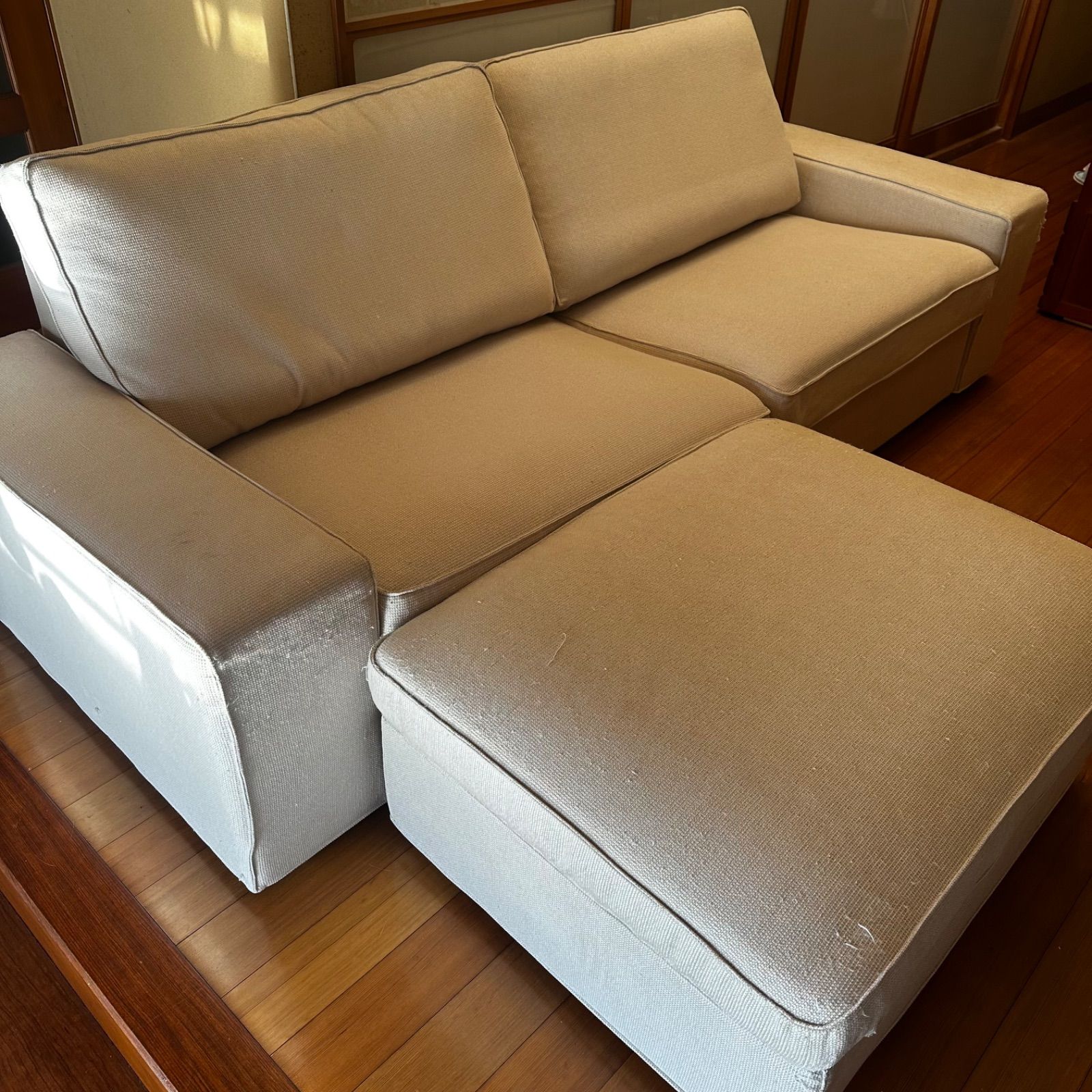 IKEA KIVIK 3人掛けソファ オットマン IKEA イケア KIVIK シーヴィク 3人掛けソファ