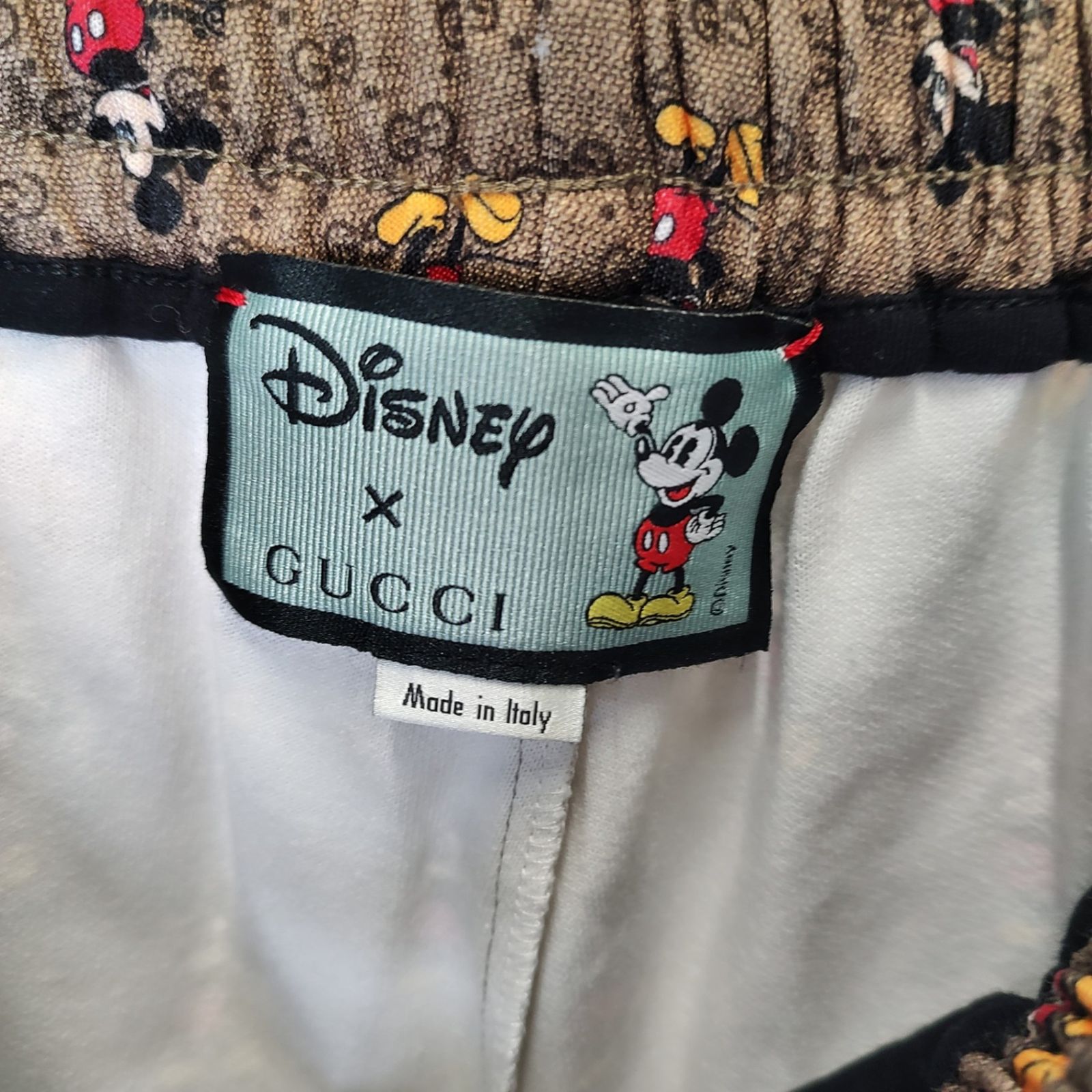 GUCCI グッチ ×Disney 20SS Mickey GG PRINTED JOGGER PANTS 総柄 