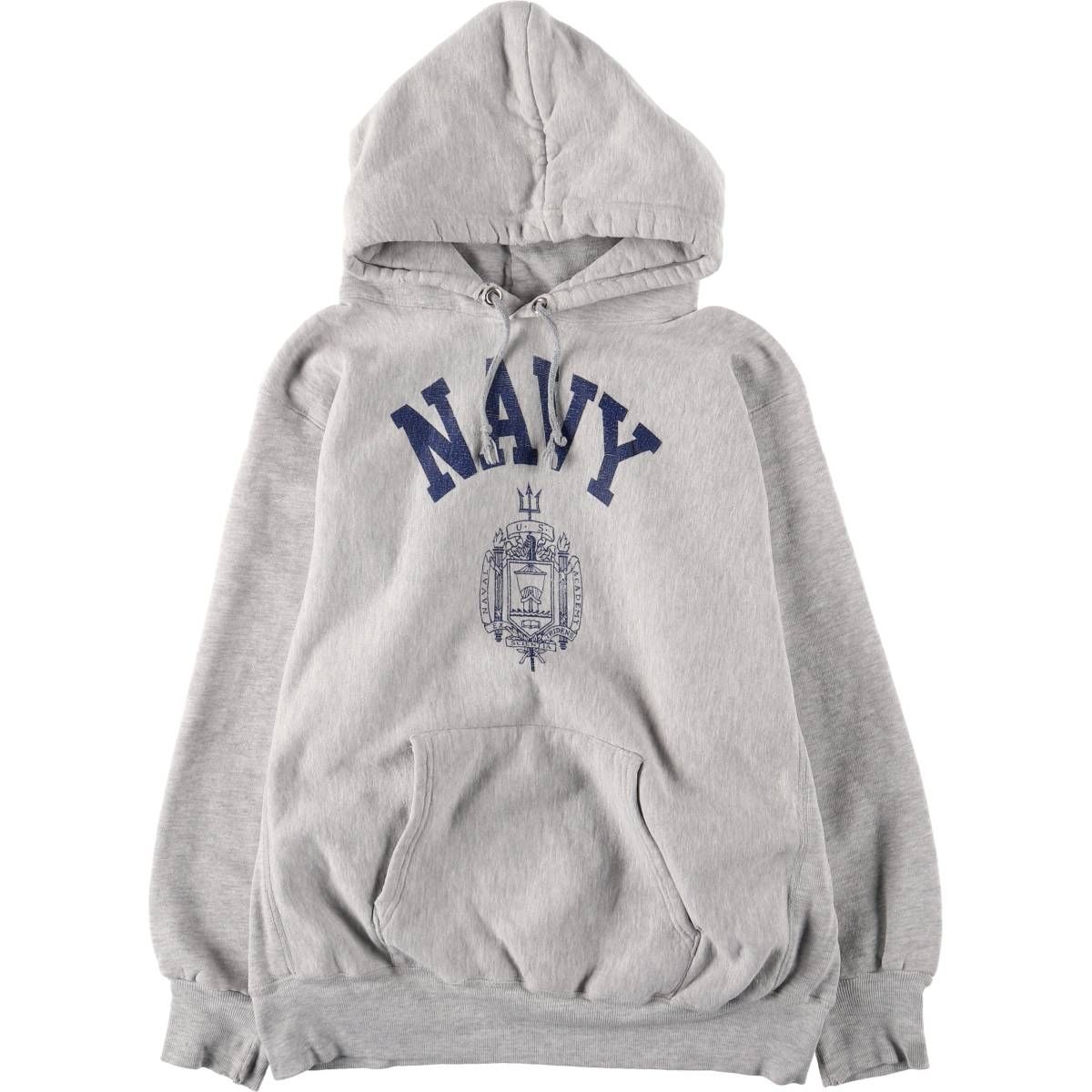 古着 90年代 mvp U.S.NAVY スウェットプルオーバーパーカー USA製 メンズL相当 ヴィンテージ/eaa597194