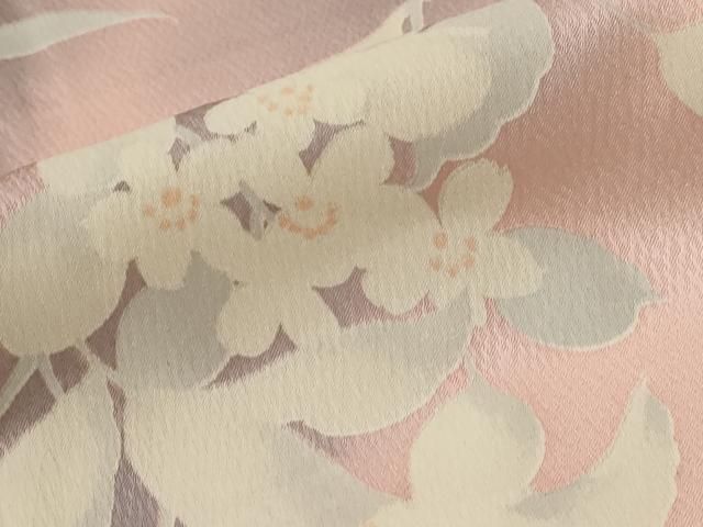 平和屋着物□上質な小紋 枝花文 暈し染め 正絹 逸品 未使用 AABD6182st