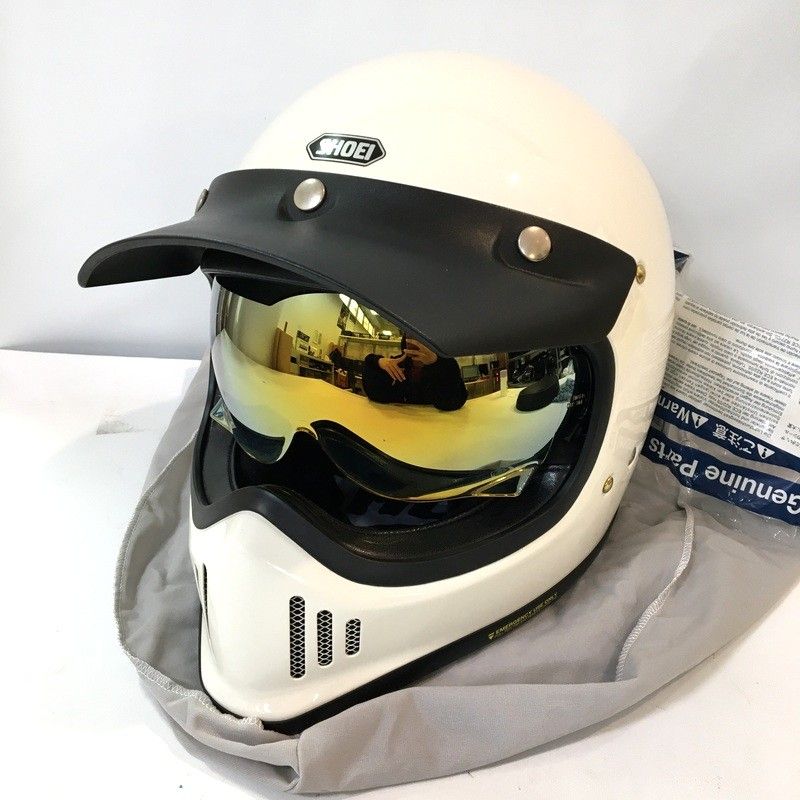 SHOEI ショウエイ EX-ZERO オフロードヘルメット 除菌消臭済 XLサイズ