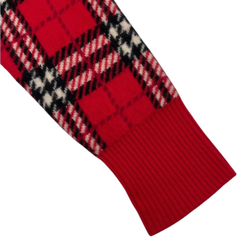 Burberry Londonチェック ニットセーター 2 バーバリーロンドン BURBERRY LONDON チェックカシミヤニットセーター