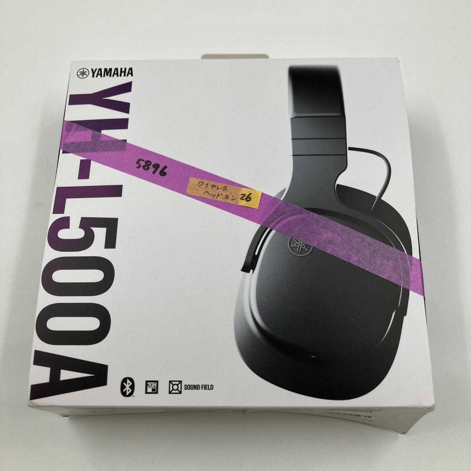 MY254 ヤマハ YAMAHA ワイヤレスヘッドホン YH-L500A ブラック - メルカリ