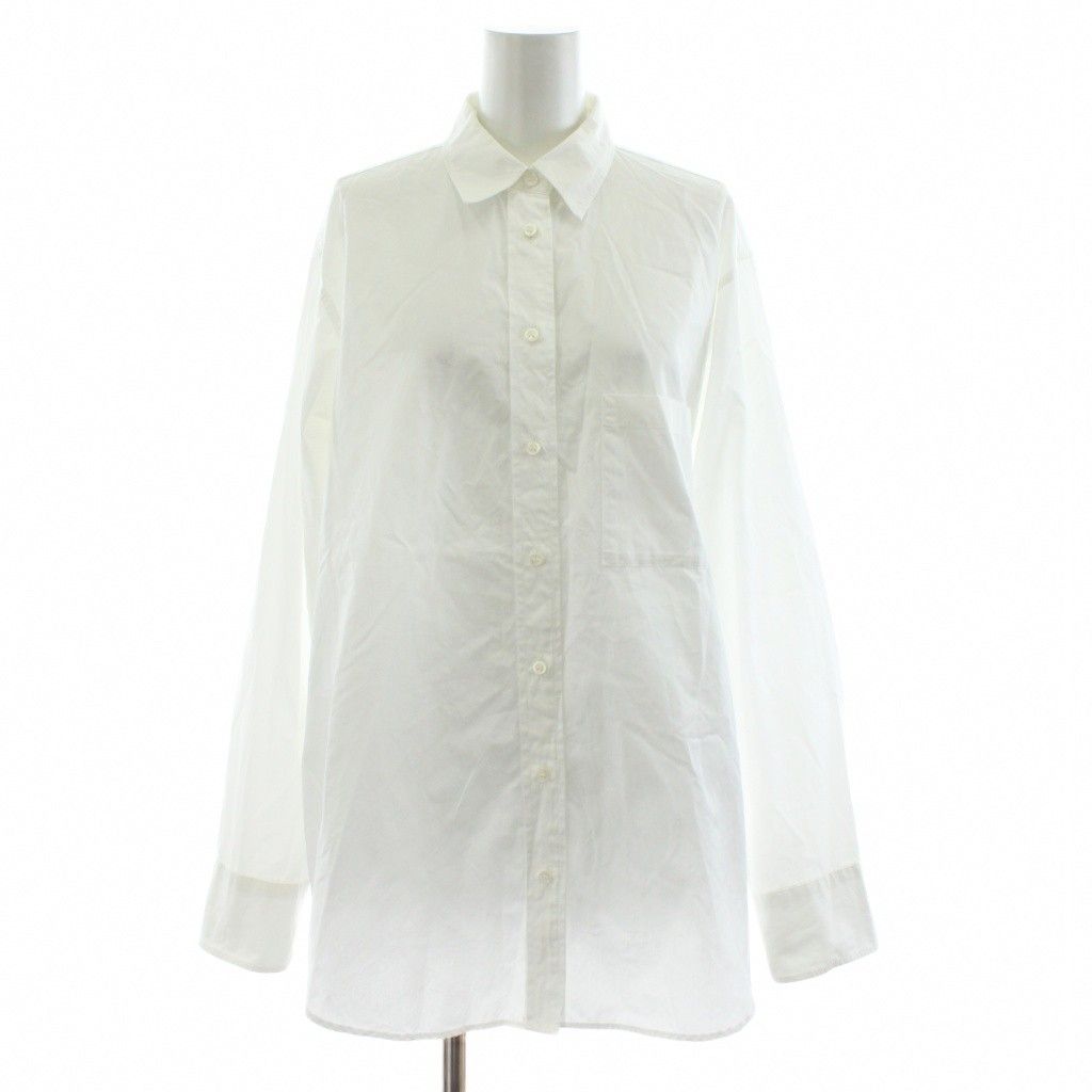 A17507 美品 エブリデイアイライク 23ss ビッグシャツ ホワイト ドゥーズィエムクラス DEUXIEME CLASSE エブリデイアイライク EVERYDAY