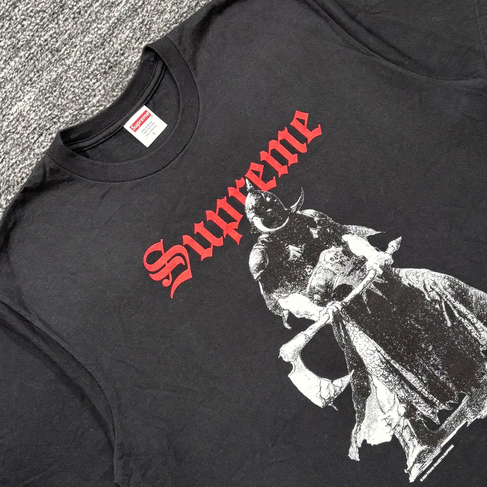 美品 24aw Supreme Frank Frazetta Destruction Tee Black L