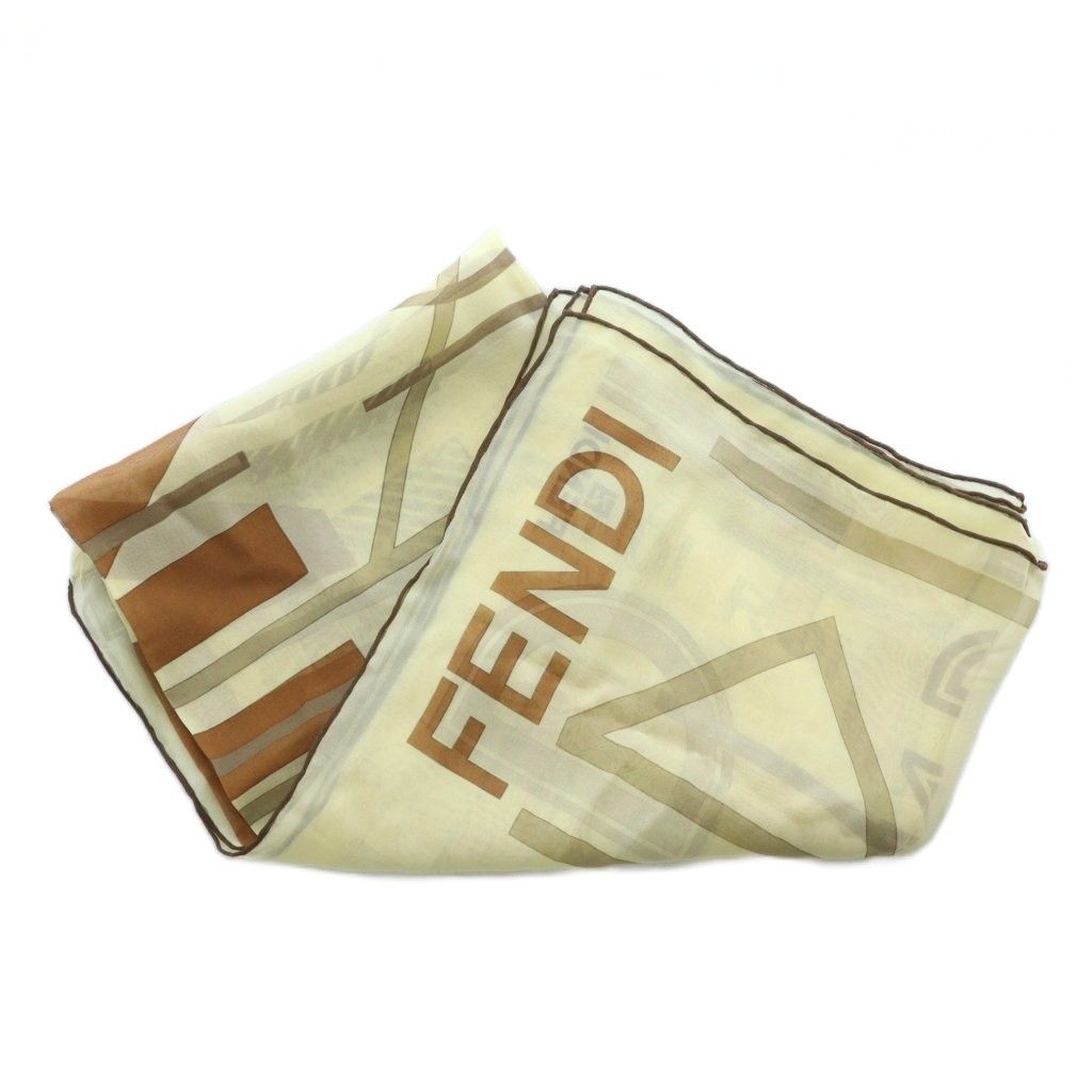 FENDI マルチカラースカーフ 約85cm x 80cm FENDI マルチカラースカーフ FENDI マルチカラースカーフ 約85cm x