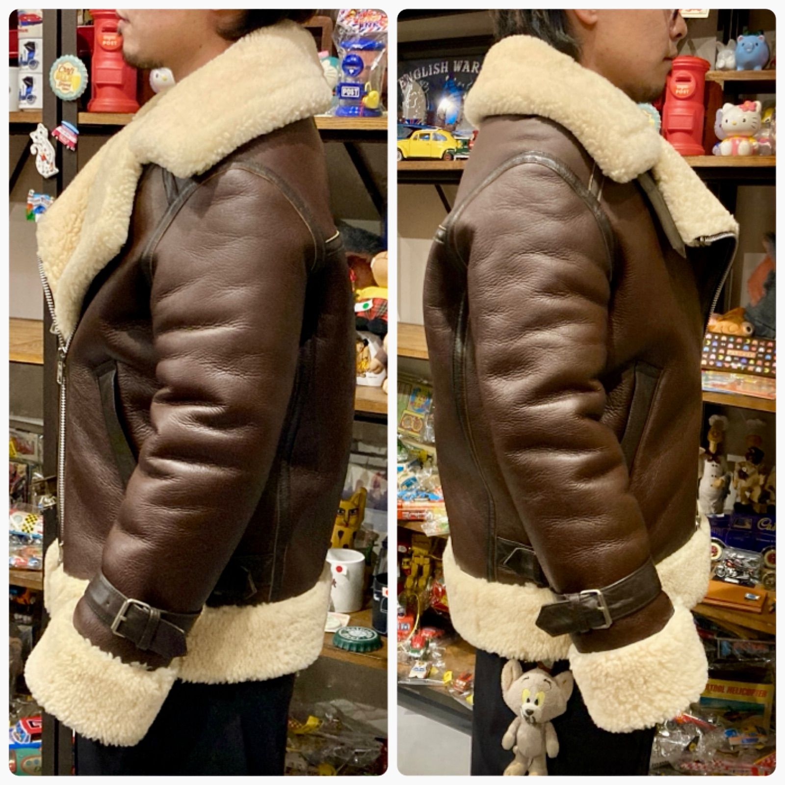 MP010) SCHOTT JOURNAL STANDARD 別注モデル B-3 フライトジャケット S 