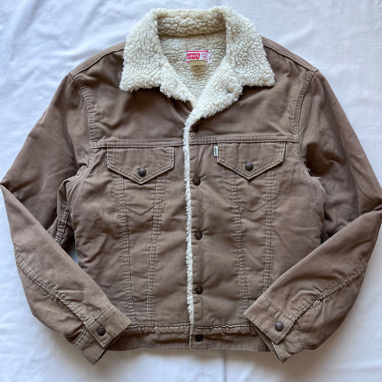 levi's リーバイス ボアジャケット コーデュロイ 70605 70s 80s USA製