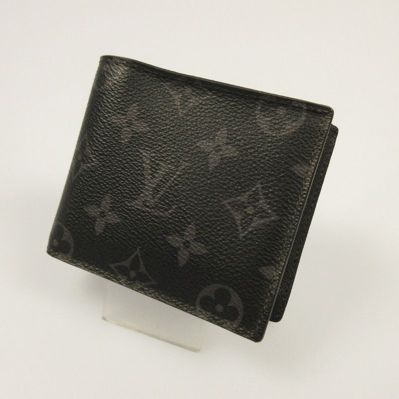 LOUIS VUITTON ルイ ヴィトン 二つ折り財布 ポルトフォイユマルコNM M 62545 モノグラム エクリプス 125