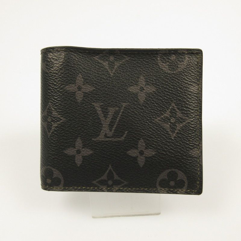 LOUIS VUITTON ルイ ヴィトン 二つ折り財布 ポルトフォイユマルコNM M 62545 モノグラム エクリプス 125