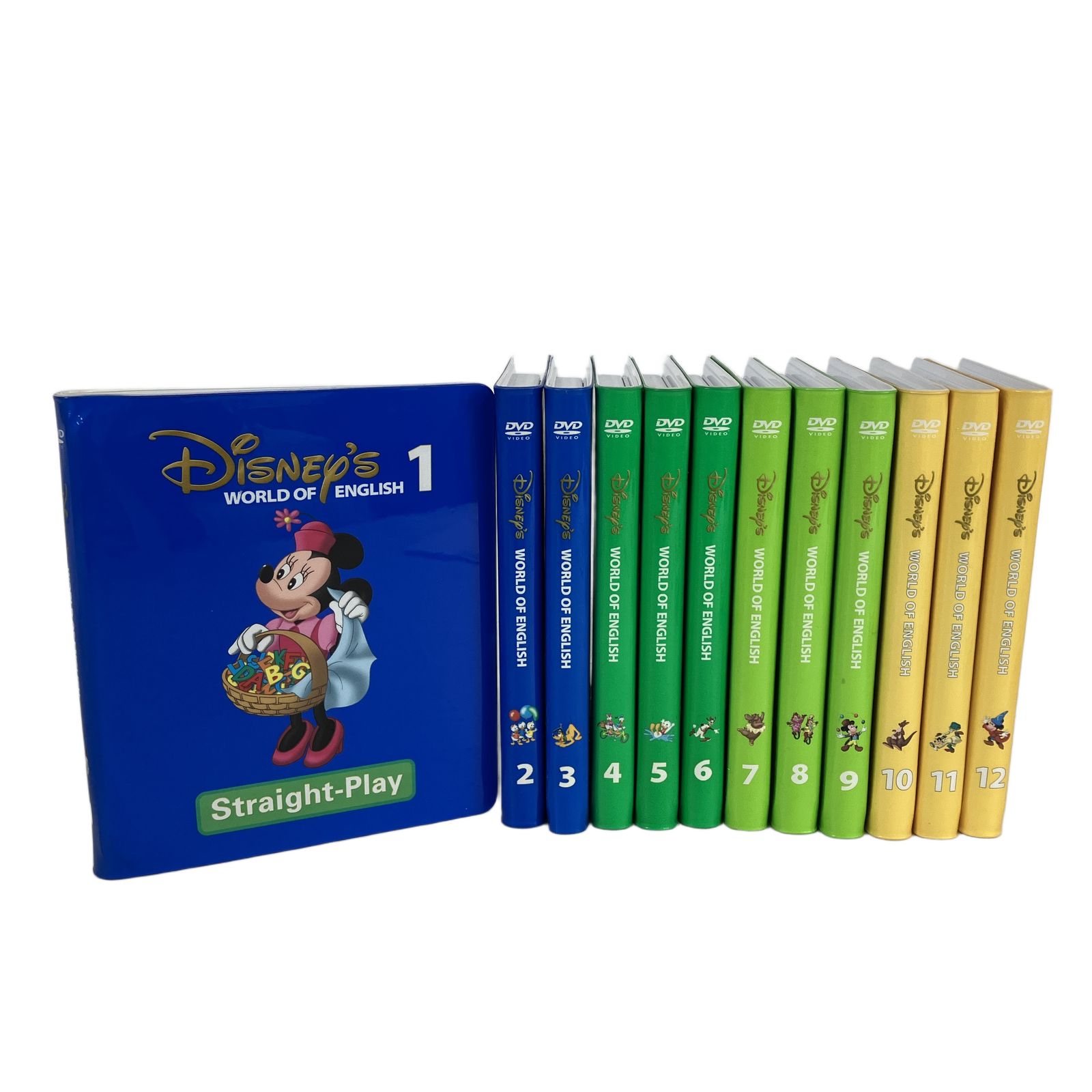 ストレートプレイ　2018年購入　DWE ディズニー英語システム 2018年新子役版DWE ストレートプレイDVD ディズニー英語