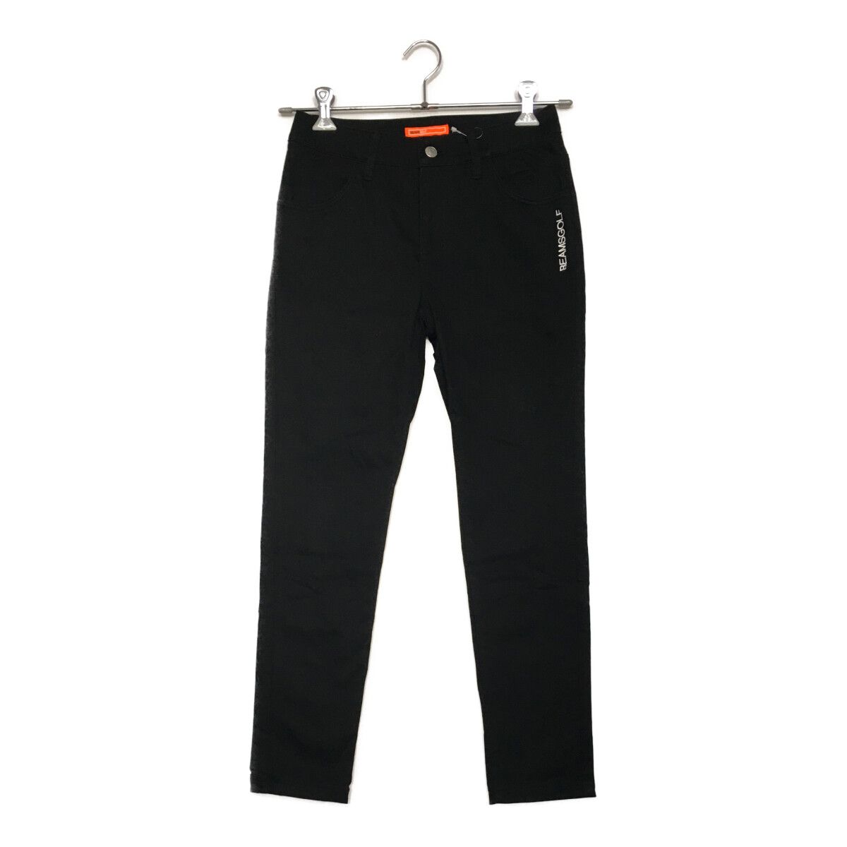 中古 レディース ビームスゴルフ BEAMSGOLF パンツ M 黒 ブラック