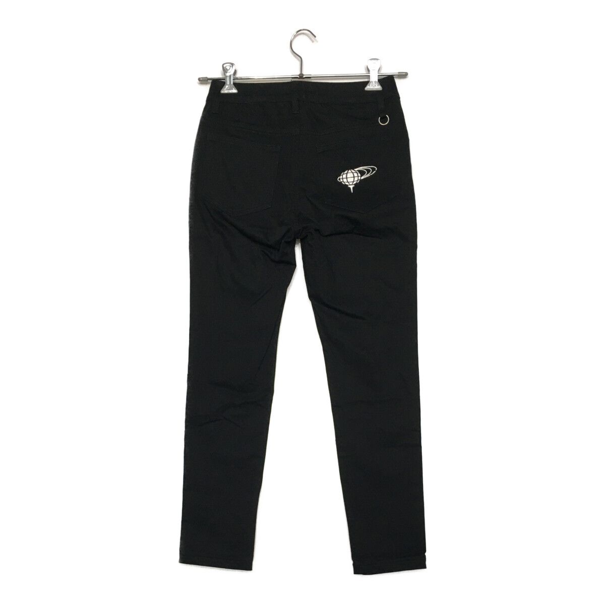 中古 レディース ビームスゴルフ BEAMSGOLF パンツ M 黒 ブラック