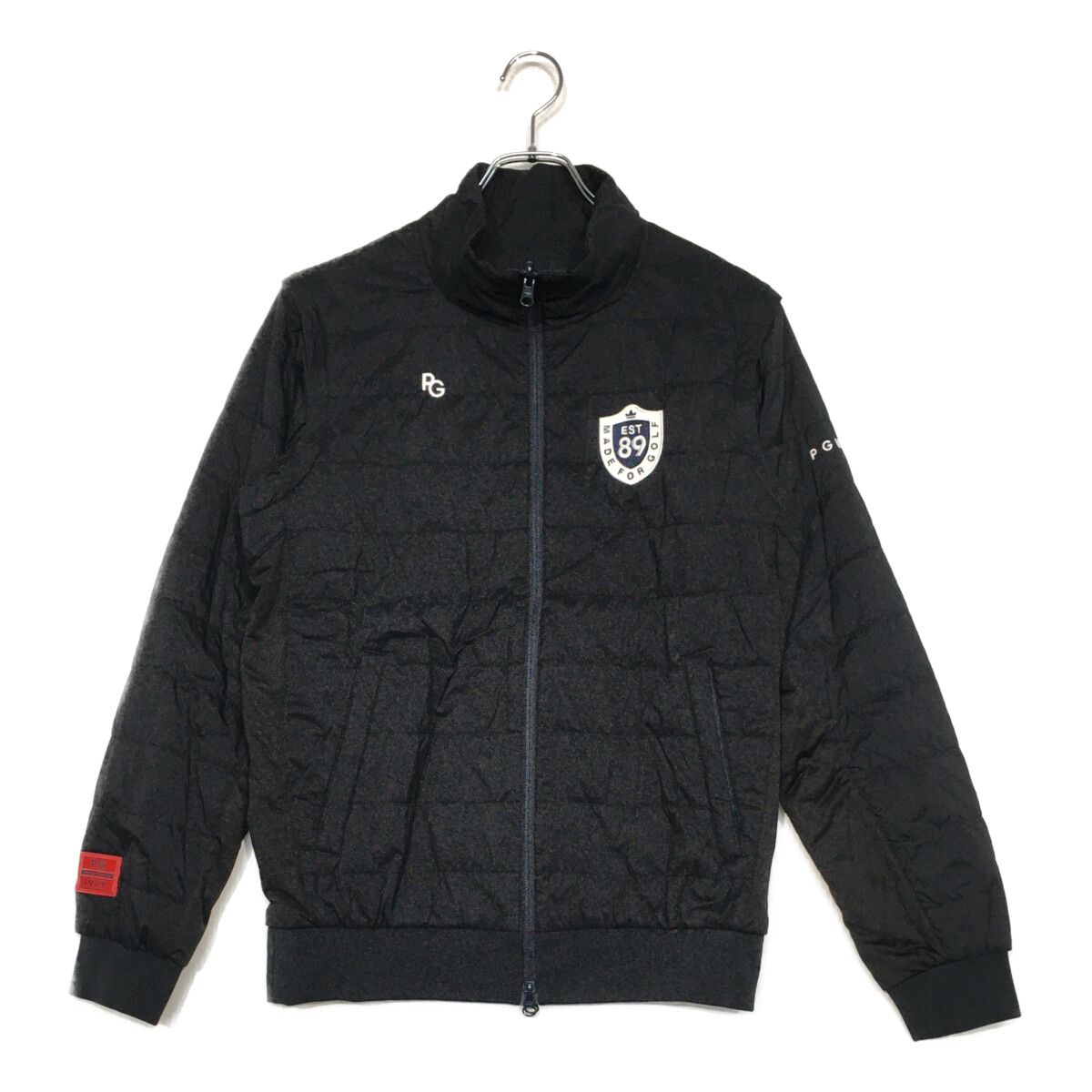 PEARLY GATES パーリーゲイツ ブラックジャンパー　新品未使用サイズ4 中古 メンズ パーリーゲイツ PEARLY GATES フルジップアウター 4(M