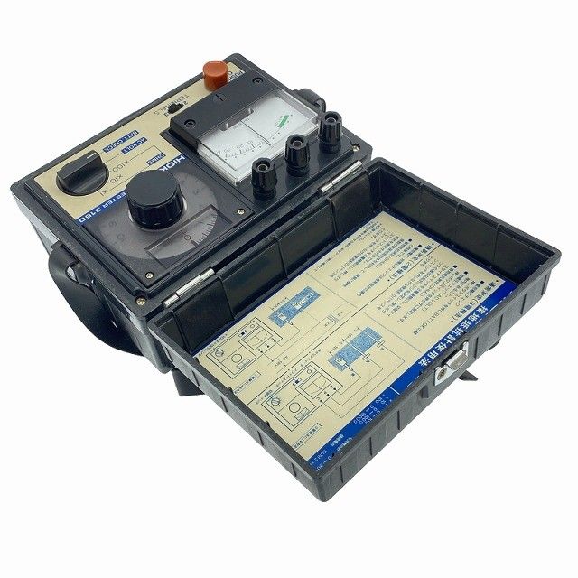 昭和アンティーク★接地抵抗測定器 アーステスター 木箱 現状渡し ☆中古品☆HIOKI 日置電機 接地抵抗計 3150 アーステスター 抵抗測定器