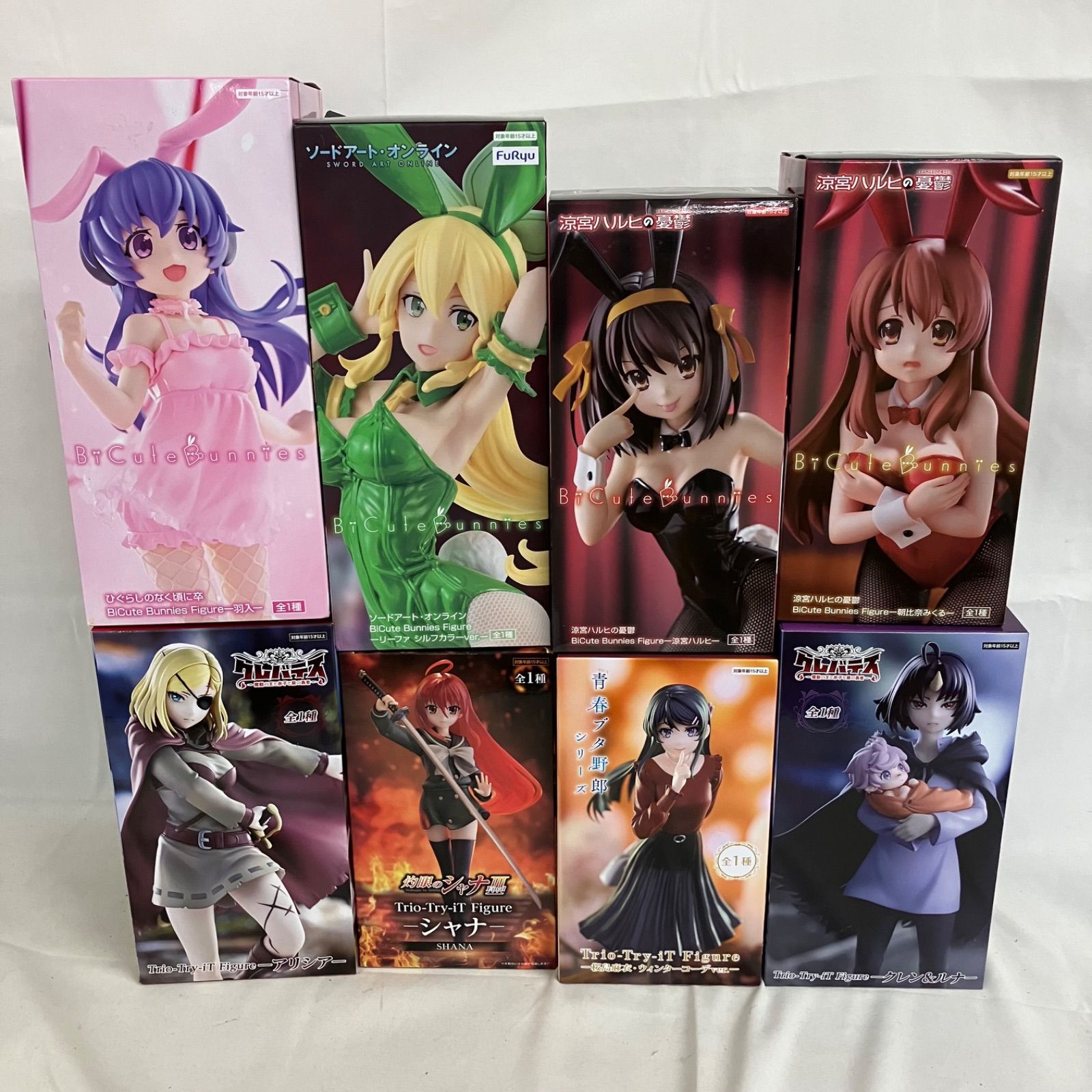 美少女フィギュア　まとめ売り　14点セット　BiCute Bunnies 他 未開封 美少女 BiCute Bunnies Figure 他 フィギュア まとめ 8個セット