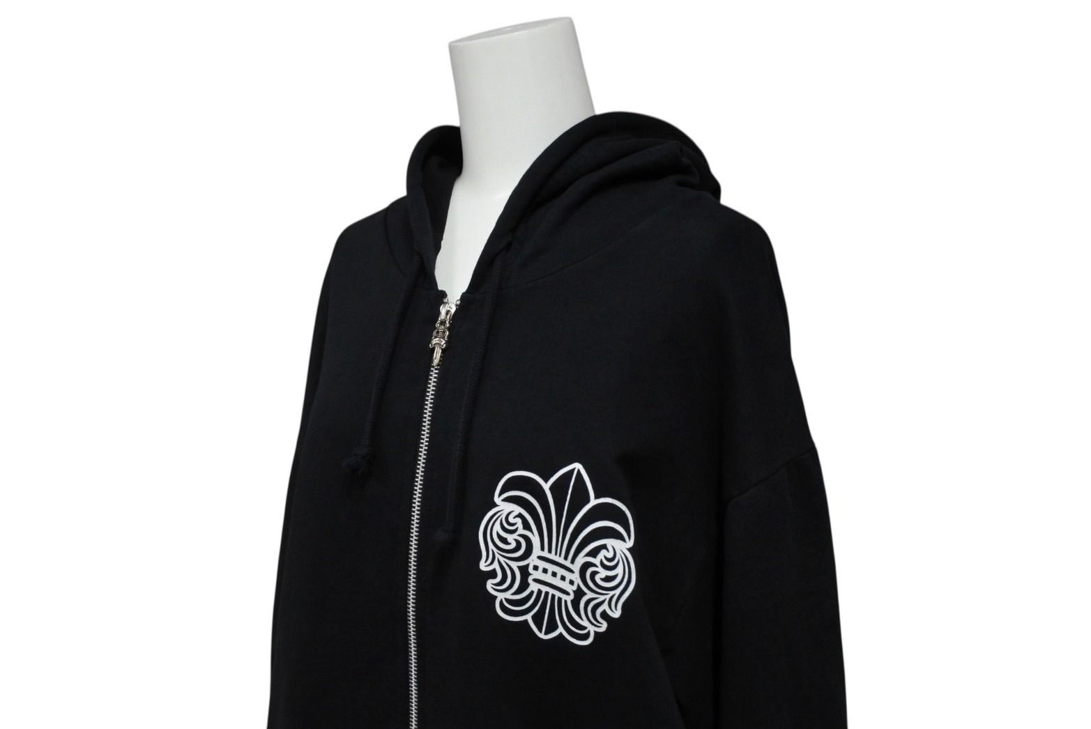 CHROME HEARTS クロムハーツ ダガー ジップ パーカー ブラック