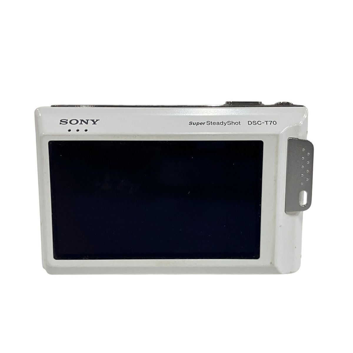 【動作確認済み】SONY DSC-T70 ホワイト　コンデジ SONY DSC-T70 コンパクト デジタル カメラ コンデジ ソニー 中古