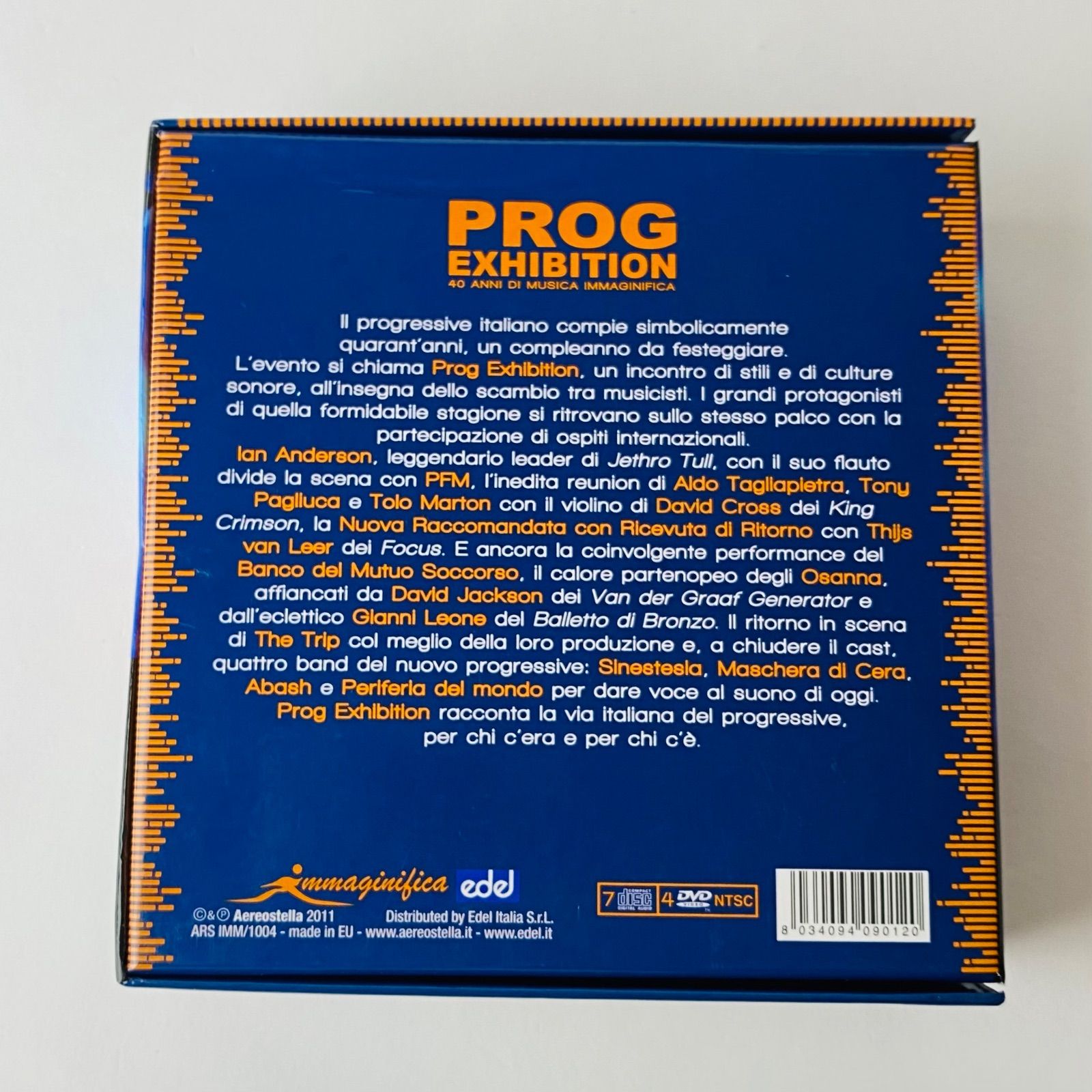 Prog Exhibition (7CD+4DVD) 輸入盤 ヨーロッパ盤 イタリアンプログレ